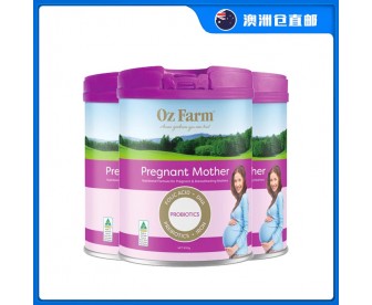 【澳洲直邮包邮】OZ Farm 澳美滋 孕妇/哺乳期奶粉 800克x3罐/箱【奶粉订单身份证必须上传】【新疆、西藏、内蒙古、青海、宁夏、海南、甘肃，需加收运费】